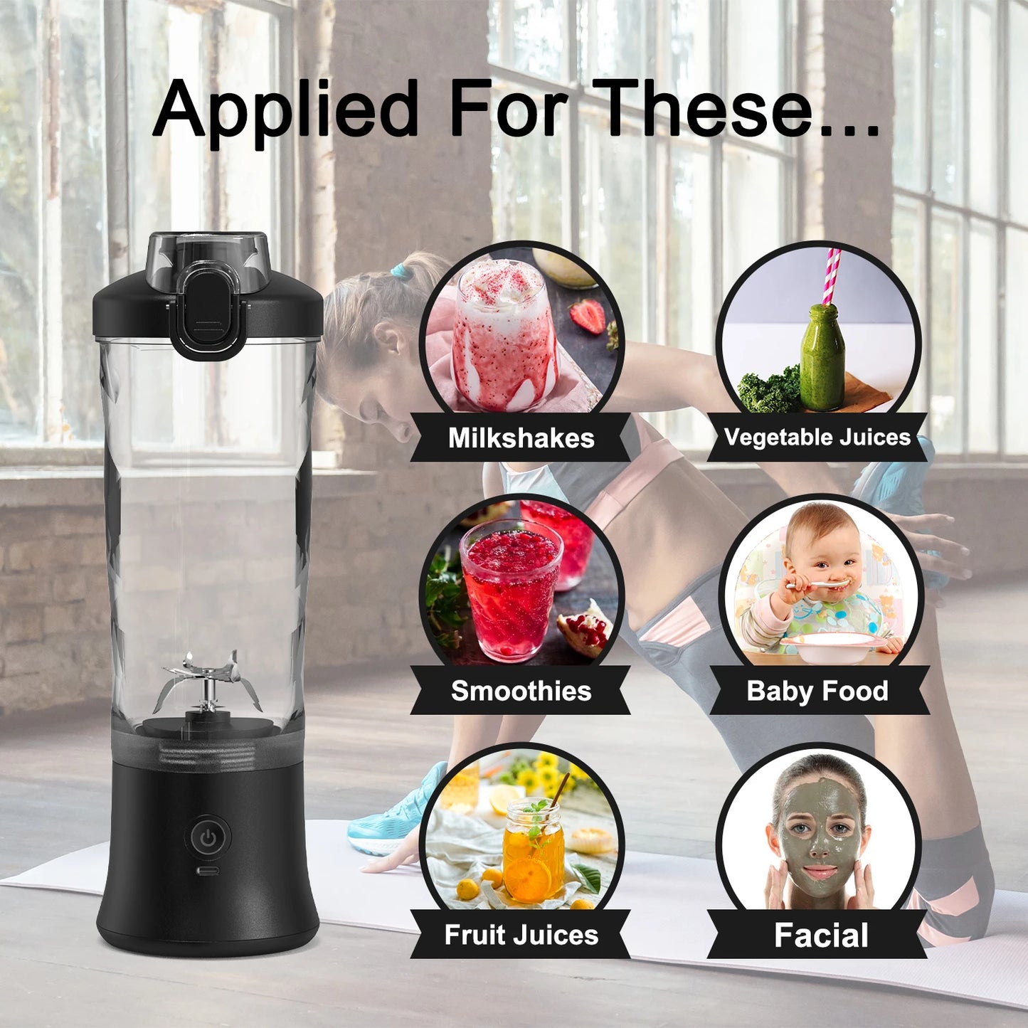 Smoothie On-The-Go Blender